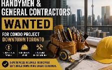 HANDYMAN / GENERAL CONTRACTOR WANTED – DOWNTOWN TORONTO CONDO