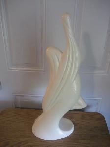 Ceramic female statue - Photo 2