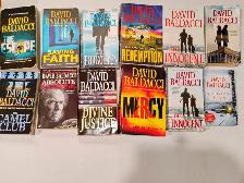 PAPERBACK THRILLERS $2ea. 6 BOOKS for $10$2