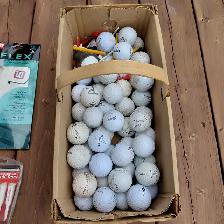 Lot de 54 balles de golf, gant et accessoires - Photo 4