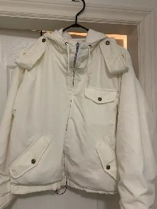 Ralph Lauren White Hooded Jacket