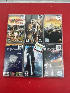 plusieurs jeux de PSP