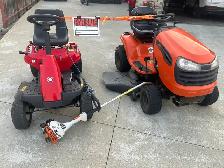 Riding lawnmowers and Stihl weedeater - Photo 2