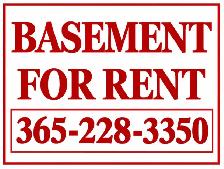 Basement for rent beside Ridgeway Plaza