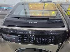 Samsung Flex Duo 27' Black Stainless Front-Load Washer Dryer Set - Photo 3