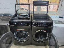 Samsung Flex Duo 27' Black Stainless Front-Load Washer Dryer Set - Photo 7