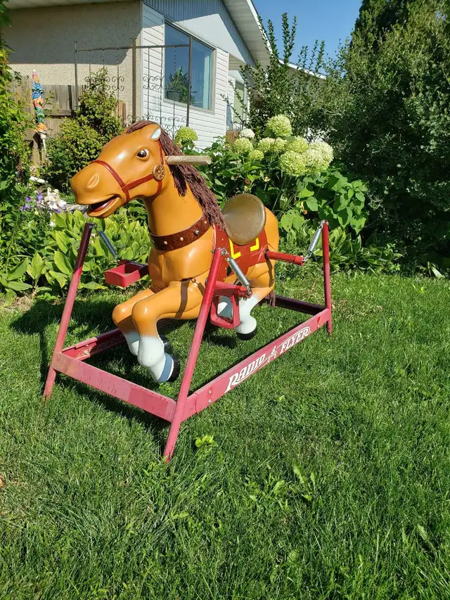 Radio Flyer kids rocking horse