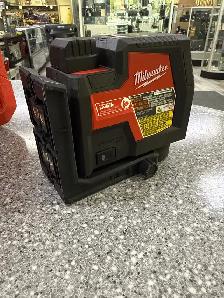 Milwaukee 3521 USB Green Cross Line Level Kit With Case - Photo 3