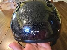 Medium DOT motorcycle helmet - Photo 4