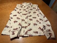 BLOUSE RETRO VOITURES ANCIENNES 1907/1931  MARQUE PETRINI MEDIUM