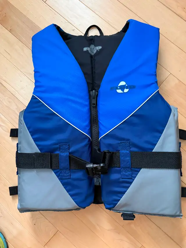 New Size S/M Life jacket  and New Fishing Net