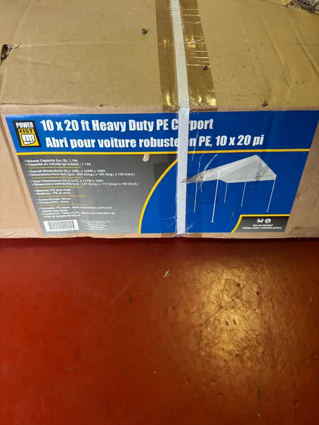 Brand New 10x20ft Heavy Duty Carport