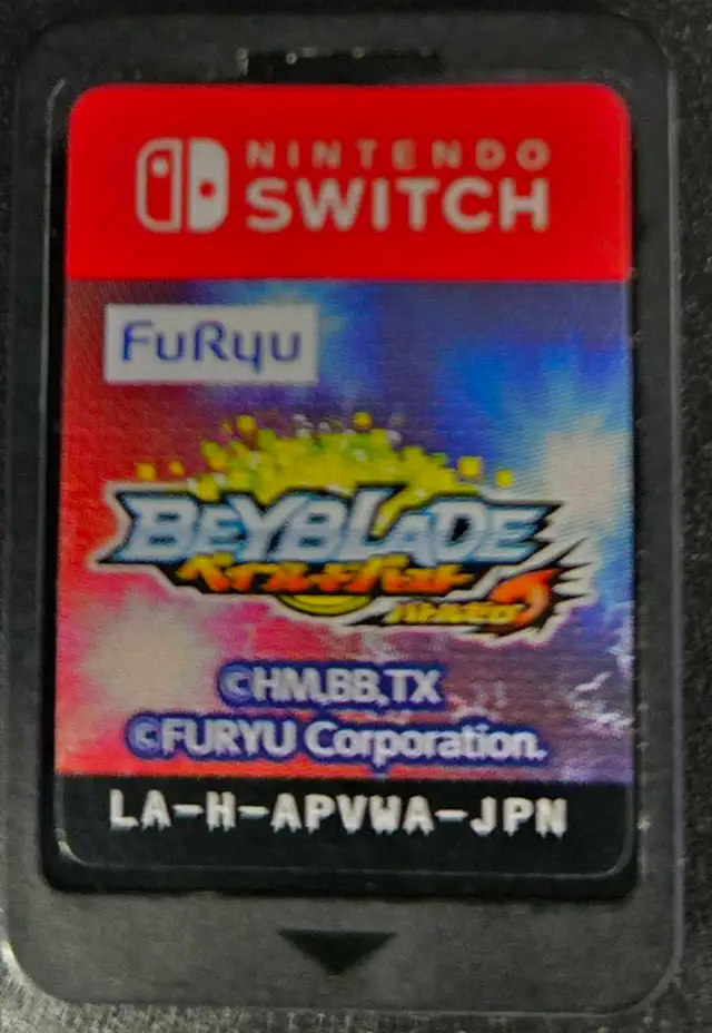 NINTENDO SWITCH GAME BEYBLADED