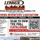 HVAC Liquidation Sale - Marten Mountain Metal Works