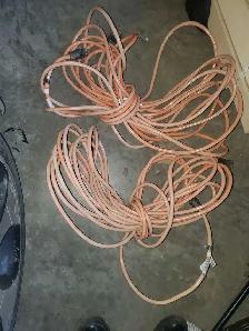 50' 12g Extension Cords x 2