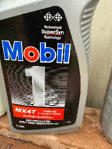 Unopened 10w30 synthetic motorcycle oil and 20W50 Ool - Photo 3