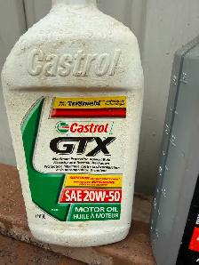 Unopened 10w30 synthetic motorcycle oil and 20W50 Ool - Photo 4
