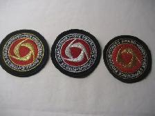Set of 3 vintage Canada Fitness Award patches