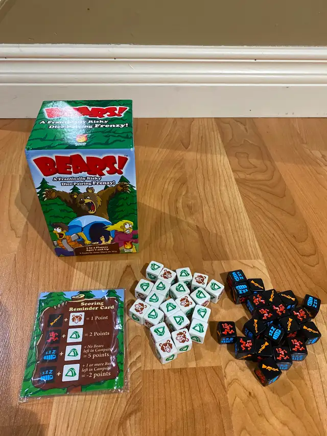 Bears! Dice Game