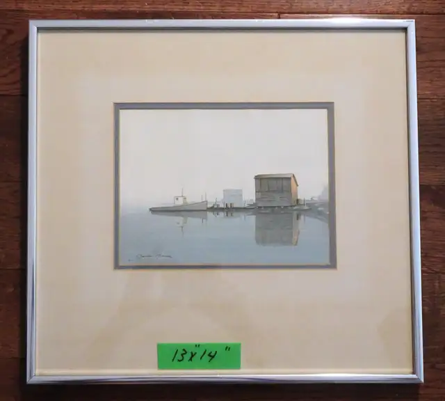 Original Watercolour … or a Vintage Print? James Bessey