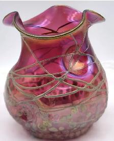 Palmee Koning Art glass cabinet vase - Photo 2