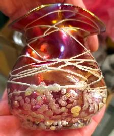 Palmee Koning Art glass cabinet vase - Photo 3
