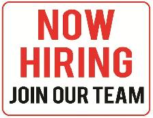 Now Hiring - Retail Store Associate