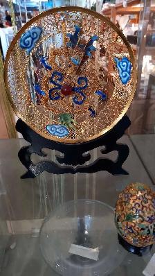Oriental Chinese Dragon Plate