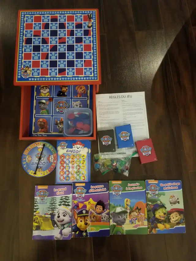 Jeu de Bingo Pat Patrouille Neuf