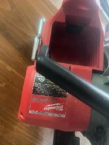 Milwaukee M1 18 worm gear saw - Photo 4