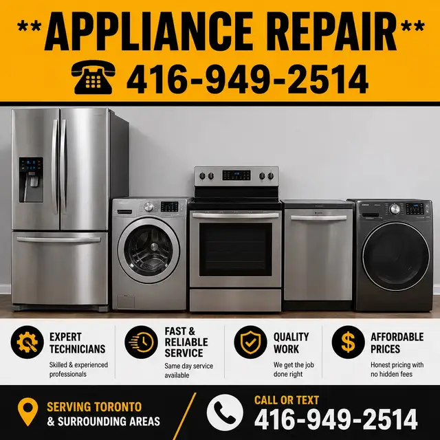 Fridge Washer Dryer Repair – All Major Brands