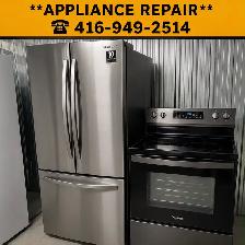 Fridge Washer Dryer Dishwasher Repair – GTA