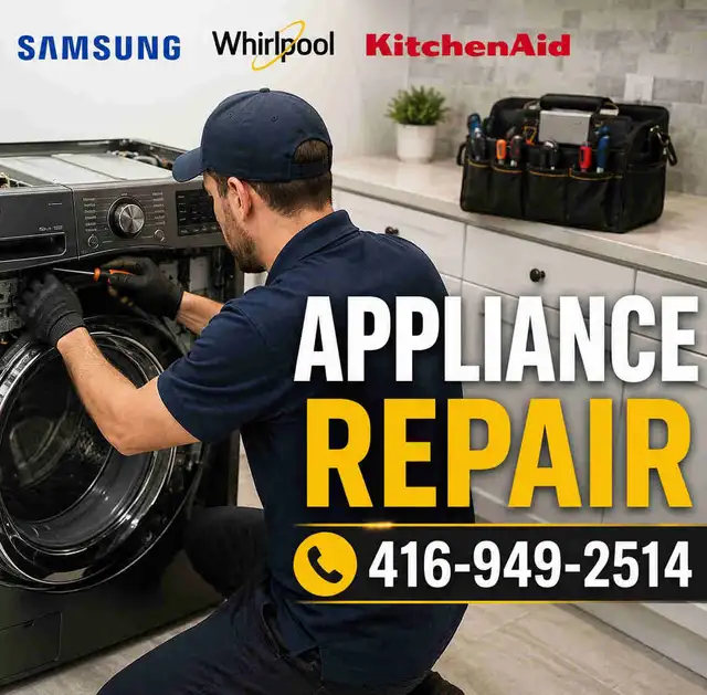 Fridge • Washer • Dryer Repair – Fast Service