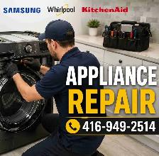 Fridge • Washer • Dryer Repair – Fast Service