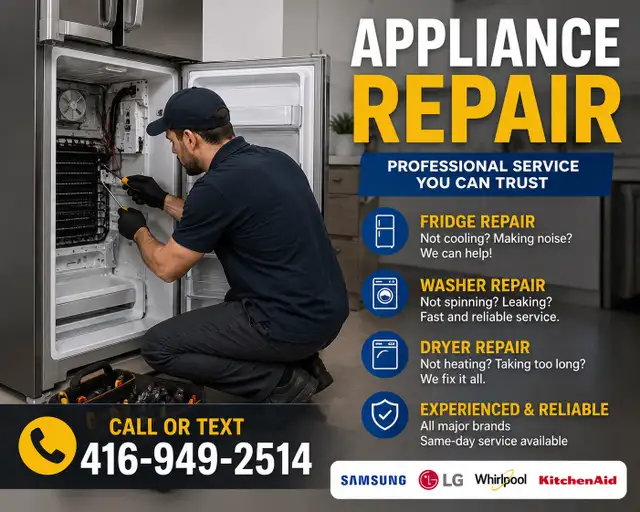 Refrigerator Repair – Fast & Reliable