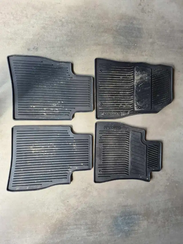 Nissan Sentra factory inbuilt car mat