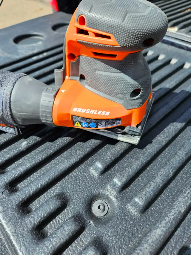 Ridgid 1/4 Sheet Sander, just the tool, used twice. $ 25