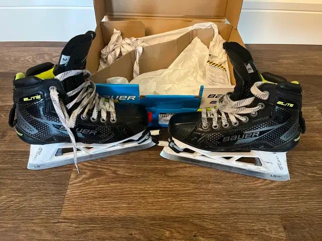 Goalie skates