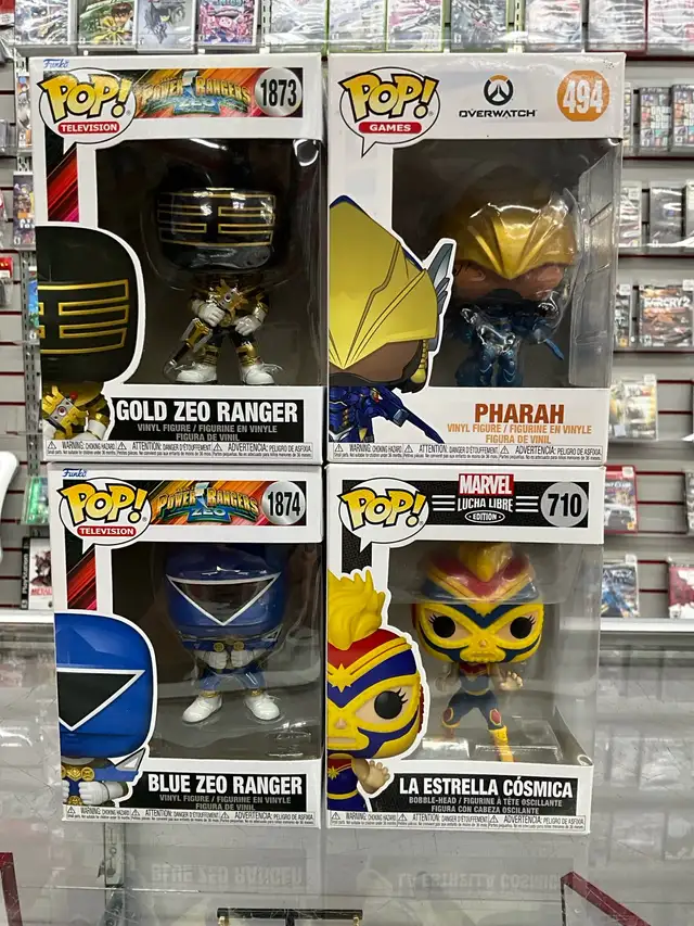 Funko pop varié
