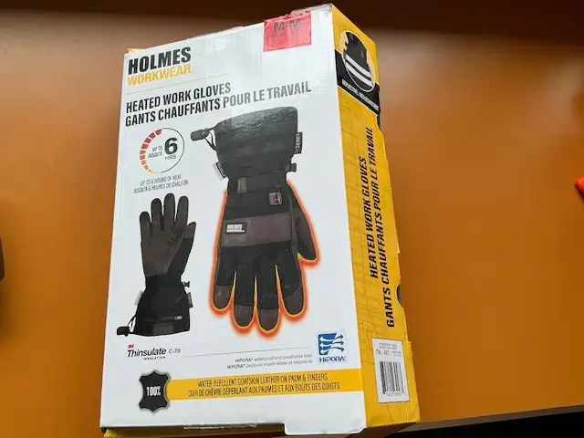 Winter Gloves - heated - $50