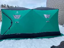 woods Portable 6 Person ice shack