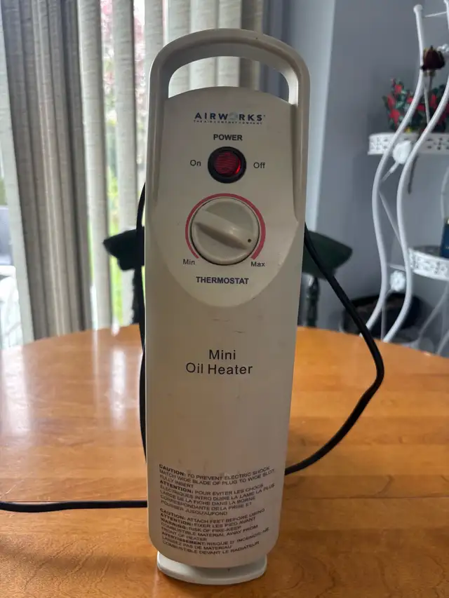 Airworks Mini Oil Heater - 400W