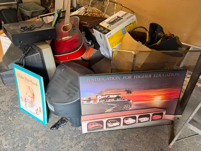 FREE GARAGE  MISC. CLEAN OUT