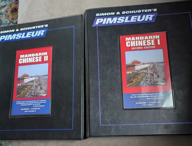 2 Folder's of Mandarin Chinese, 1and 2