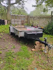 Sure-Trac 5'x10' utility trailer.