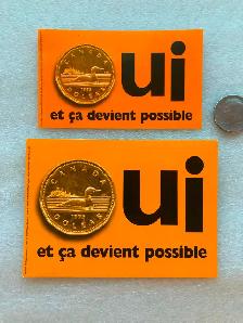 Souvenirs du Oui de 1995