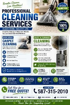 Deep Steam Carpet & Duct/Furnace Cleaning Combo | 587-315-2010