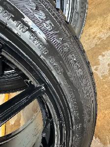 225-45-18 Kumho Winter Wheels off Nissan Sentra - Photo 5