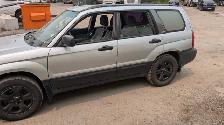 FOR SALE 2004 SUBARU FORESTER 2.5 NON-TURBO