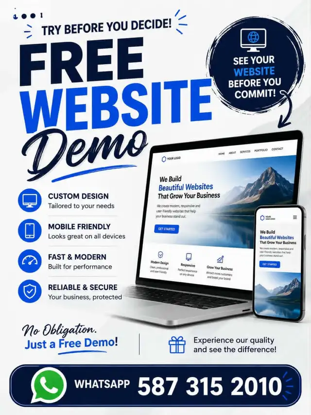 DOMAIN & HOSTING AVAILABLE ! $7 PER MONTH